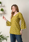 Women Printed, Geometric Print kurti
