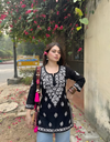 Black short kurti