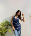 floral printed short kurti